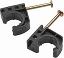J CLAMP 1/2" PVC w / nail