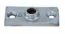 CEILING FLANGE 1/2" NC Taylor,#28R, Plated, 2-hole