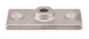 CEILING FLANGE SS 3/8" NC Taylor #28RSS, Stain 2-hole