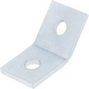 AF220-2Z CORNER 45 DEG ANGLE 2-Hole Zinc 