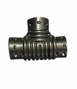TEE CP 4" x 4" x 4" snap-in