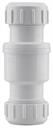 CHECK VALVE QUIET 1.5" gxg PVC w/spring, Compression