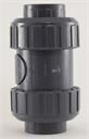 SPRING CHECK VALVE 1/2" TU Praher, PVC, EPDM, SSS, sxs
