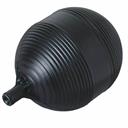 8" BALL PLASTIC Float Valve Tapped 3/8" - 16 NC 