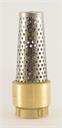 FOOT VALVE 3"  NL  YELLOW BRASS