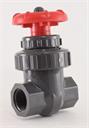 GATE VALVE 2" PVC ss Spears, Buna 'O' 200psi@73'F