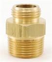 196-D Male HA x 1/2" M Brass 