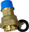 TAIL PC 5/8" Wat Meter x 1/2" 