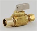 DAHL VALVE 1/2" ftg x 1/4" comp 521-23-30