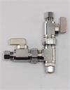 DAHL Dual Shut-Off 3/8cmp 41-5001, 3/8fm x 3/8OD comp