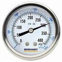 PRESS GAUGE 300psi 1/4" BM all-stainless, 2.5" Dial
