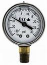 VACUUM/PRESS GAUGE 30-30 2.5" SS Case, 1/4" LM, Liquid