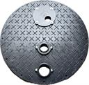 SEW BASIN LID 24" Simplex Jackel Str Foam w/ Disch Ftgs