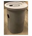SEW BASIN Roll Top 22"w x 33"h Westland SB-01 Poly