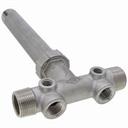 TANK TEE 1" x 10" Leg w/U, 2 x 3/4" Drains, Stainless