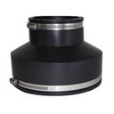 FLEX RUBBER COUPLING 4" x 3" cl x pl 