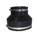 FLEX RUBBER COUPLING 5" x 4" pl x pl & 4" x 4" con x plast
