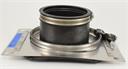 FLEX RUBBER SADDLE TEE 6" pl for 6" - 12" PVC w/SS Clamps