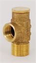 RELIEF VALVE 1/2" HD Brass Range 10-150# Pre-Set 75#
