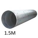 STL CLVT 450mm (18")x 1.5m 1.6mm / 16ga - spiral