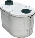 EFF PUMP CHAMBER 7,200L CSA 24" PL Risers PS Boots 