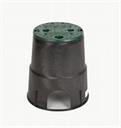 VALVE BOX 6" dia x 9" tall Green / Black Carson Brooks