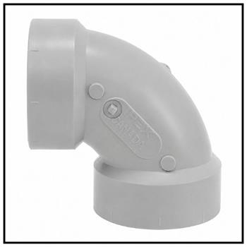 PVC DWV SYSTEM 15 90' ELBOWS