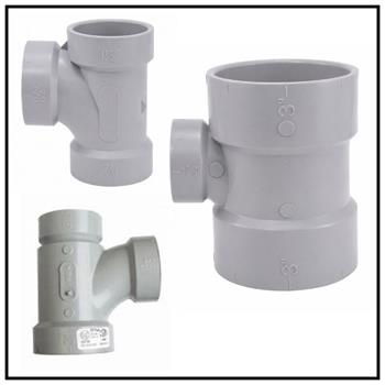 PVC DWV SYSTEM 15 SANITARY TEES