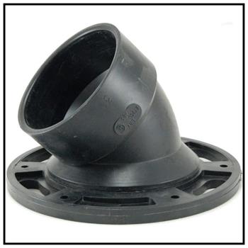 ABS DWV OFFSET CLOSET FLANGE