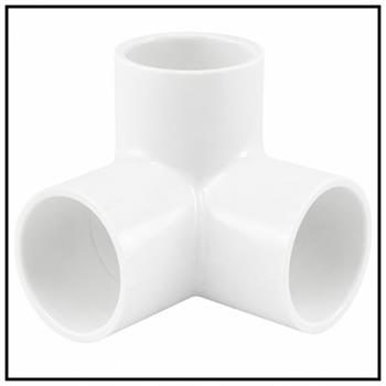 PVC Schedule 40 White 90'w/SIDE OUTLET 