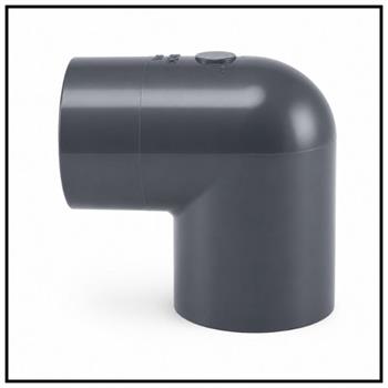 PVC SCHEDULE 40 GREY 90 ELBOW ss