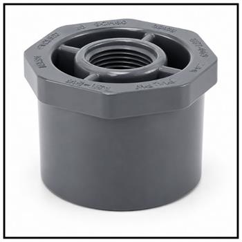 PVC SCHEDULE 40 GREY BUSHING st