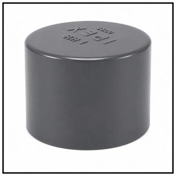 PVC SCHEDULE 40 GREY END CAP s