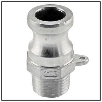 Stainless Steel Camlock Fittings "F" mc x mt