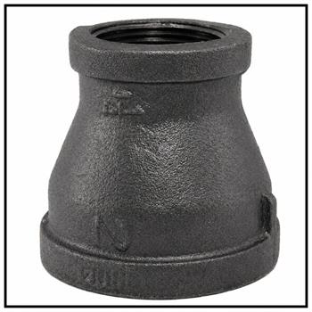 Black Malleable Pipe REDUCING COUPLINGS