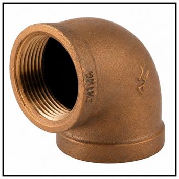 Brass Malleable Pipe Fittings 90' ELBOWS