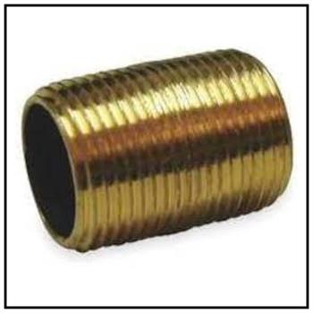 Brass Malleable Pipe Fittings CLOSE NIPPLES