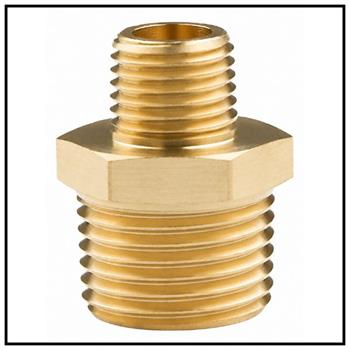 Brass Malleable Pipe Fittings REDUCING HEX NIPPLES