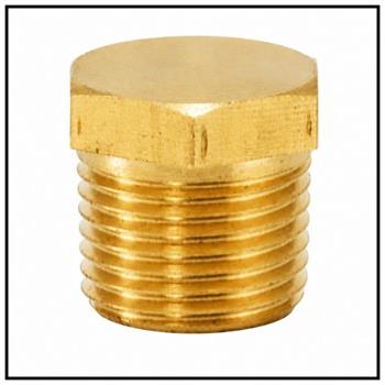 Brass Malleable Pipe Fittings HEX BRASS PLUGS