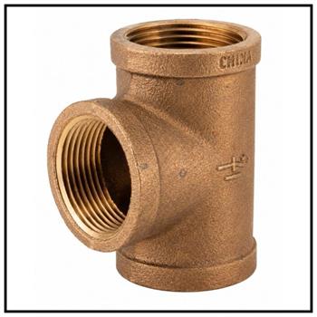Brass Malleable Pipe Fittings STANDARD TEES