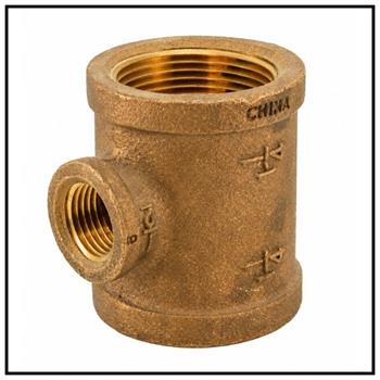 Brass Malleable Pipe Fittings REDUCING TEES