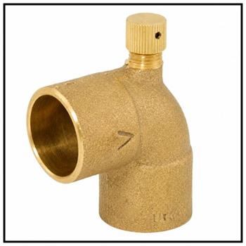 Copper Fittings (Cast) 90' VENT ELBOW