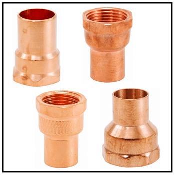 Copper Fittings (Wrot) FEMALE ADAPTERS