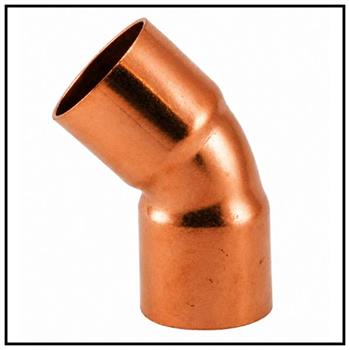 Copper Fittings (Wrot) 45' ELBOWS cc