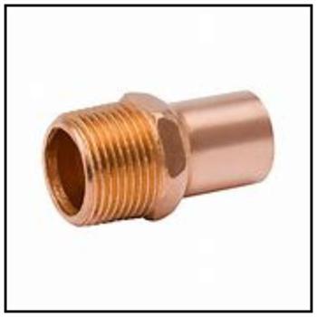 Copper Fittings (Wrot) MALE ADAPTERS WrCo cm