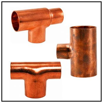 Copper Fittings (Wrot) REDUCING TEES