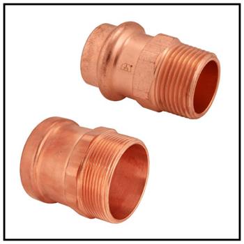 Copper Pro-Press (ProPress) STANDARD MALE ADAPTERS