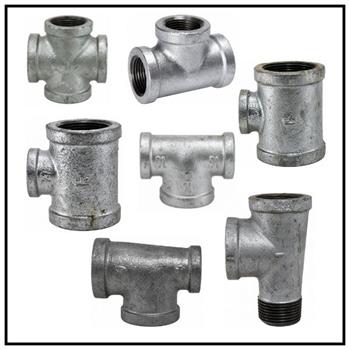 Galvinized Malleable Pipe TEES