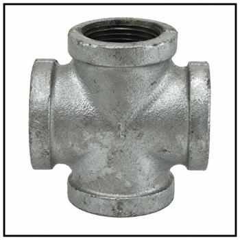 Galvinized Malleable Pipe CROSS TEES