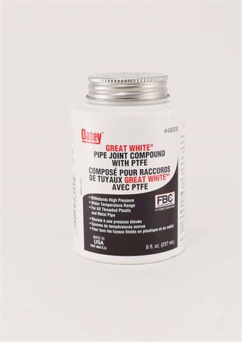 TEFLON PIPE JOINT 4 oz Compound w/ Brush 